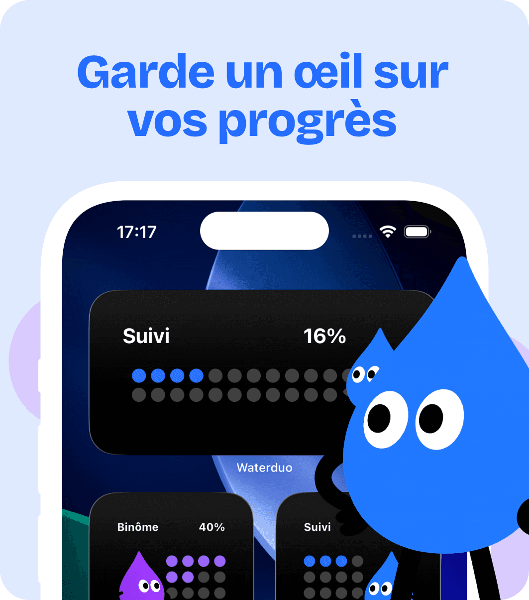 WaterDuo app preview 2